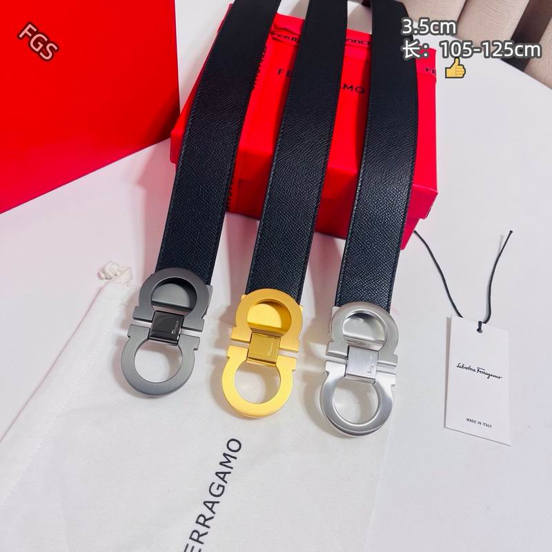 Ferragamo belt 35mmX105-125cm 8L279